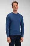 McGregor Pullover Wool Blend Mid Blauw Model / Voorkant