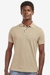 Barbour Tartan Pique Polo Shirt Beige Model / Voorkant