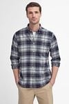 Barbour Kyeloch Shirt Checkered Blue Grey Model / Voorkant