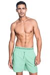 Muchachomalo Swimshort Turquoise  Model / Voorkant