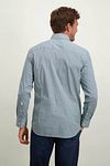 State Of Art Hemd Figuren Blau Model / Achterkant