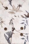 Profuomo Overhemd Bloemenprint Beige Product / Detail