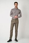 Desoto Shirt Timeless Elegance Print Multicolour Model / Voorkant