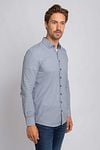 Suitable Shirt Brown Sand Model / Voorkant