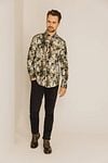 State Of Art Shirt Print Multicolour Model / Voorkant