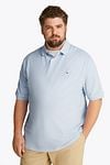 Tommy Hilfiger Big & Tall Polo Shirt Light Blue Model / Voorkant