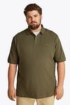 Tommy Hilfiger Big & Tall Polo Shirt Army Model / Voorkant