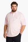 Tommy Hilfiger Big & Tall Polo Shirt Pink Model / Voorkant