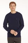 Tommy Hilfiger Sweater Essential Structure Navy Model / Voorkant