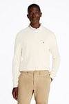 Tommy Hilfiger Structure Trui Off White Model / Voorkant
