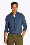 Tommy Hilfiger Cardigan Zip Indigo Model / Voorkant