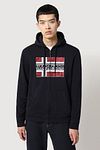 Napapijri Bench Sweatjacke Navy Model / Voorkant