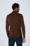 No Excess Half Zip Trui Caramel Model / Achterkant