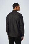 No Excess Overhemd Denim Twill Antraciet Product / Achterkant