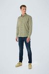 No Excess Shirt Print Green Model / Voorkant