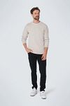 No Excess Pullover Knitted Beige Model / Voorkant