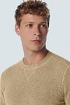 No Excess Pullover Melange Beige Model / Detail