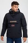 Napapijri Rainforest Jacket Black Model / Voorkant with Bram