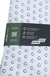 Olymp Luxor Overhemd Extra Lange Mouwen Print Wit Product / Detail