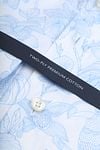 Olymp Signature Twill Overhemd Print Lichtblauw Product / Detail