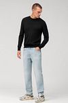 Olymp Pullover O-Neck Wool Navy Model / Voorkant