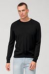 Olymp Pullover O-Neck Wool Navy Model / Voorkant