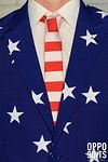 OppoSuits Stars and Stripes Kostüm Model / Detail