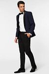 OppoSuits Midnight Blue Suit Model / Voorkant