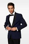 OppoSuits Midnight Blue Suit Model / Voorkant