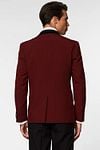 OppoSuits Smoking Hot Burgundy Model / Achterkant