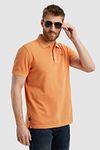 PME Legend Polo Shirt Piqué Orange Model / Zijkant
