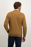 State Of Art Pullover mit V-Ausschnitt Orange Melange Model / Achterkant