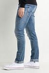 Petrol Seaham Jeans Indigo Blue Model / Zijkant