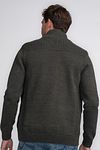 Petrol Cardigan Elim Dark Green Model / Achterkant