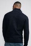 Petrol Kabelvest Nunam Navy Model / Achterkant