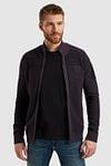 PME Legend Cardigan Knitted Structure Purple Model / Voorkant