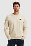 PME Legend Sweater Airstrip Ecru Model / Voorkant