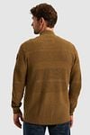 PME Legend Cardigan Ochre Yellow Model / Achterkant