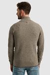 PME Legend Cardigan Mouliné Green Model / Achterkant