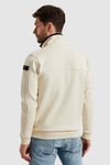 PME Legend Cardigan Spacer Ecru Model / Achterkant