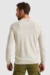 PME Legend Embroidery Floss Pullover Ecru Model / Achterkant