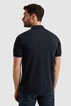 PME Legend Half-Zip Polo Shirt Interlock Navy Product / Achterkant