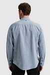 PME Legend Leinen Hemd Hellblau Model / Achterkant