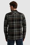 PME Legend Overshirt Checks Black Grey Model / Achterkant