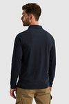 PME Legend Polo Longsleeve Rayures Marine Model / Voorkant