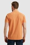 PME Legend Polo Shirt Piqué Orange Model / Achterkant