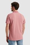 PME Legend Polo Shirt Trackway Old Pink Model / Achterkant