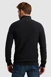 PME Legend Pull Half Zip Mouliné Noir Model / Achterkant