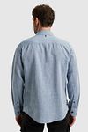 PME Legend Linen Shirt Light Blue Model / Achterkant
