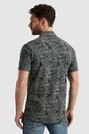 PME Legend Short Sleeve Hemd Druck Dunkelgrün Model / Achterkant